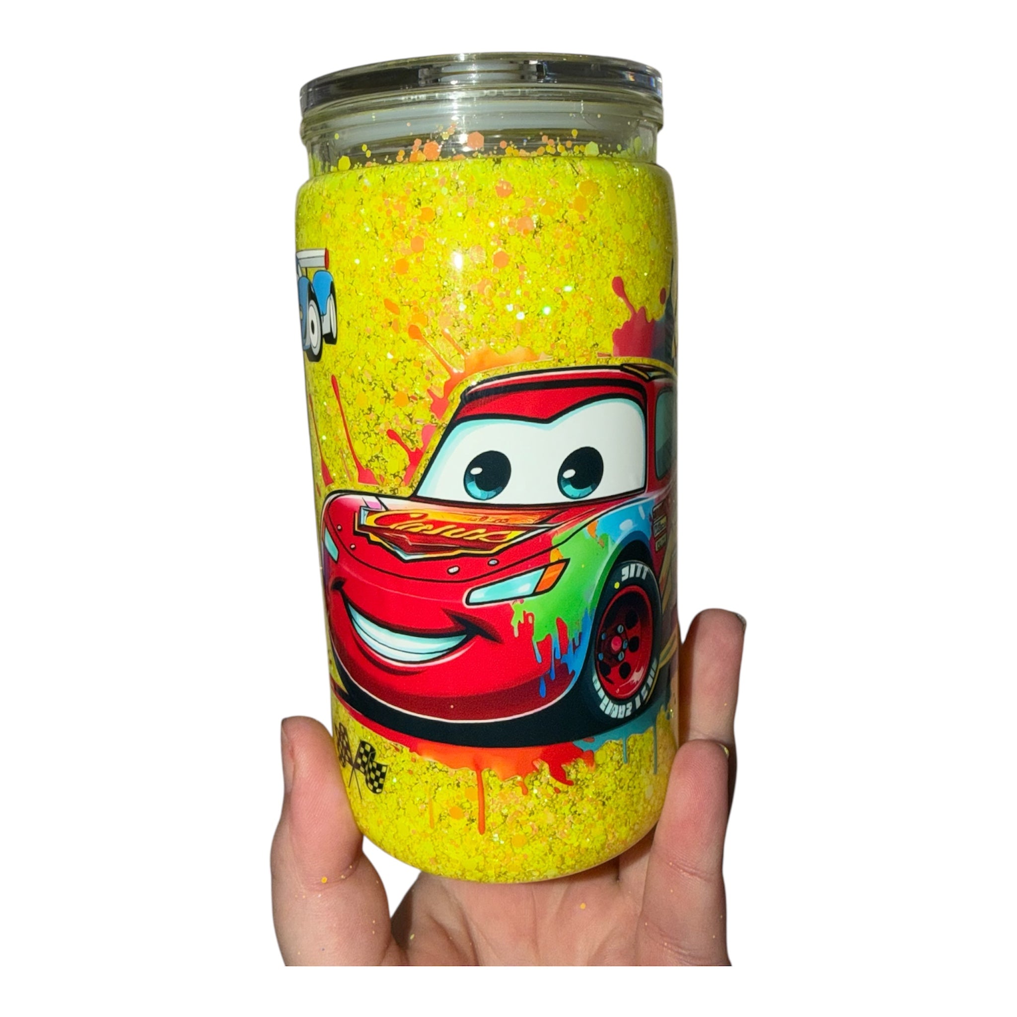 Cars Snowglobe Cup