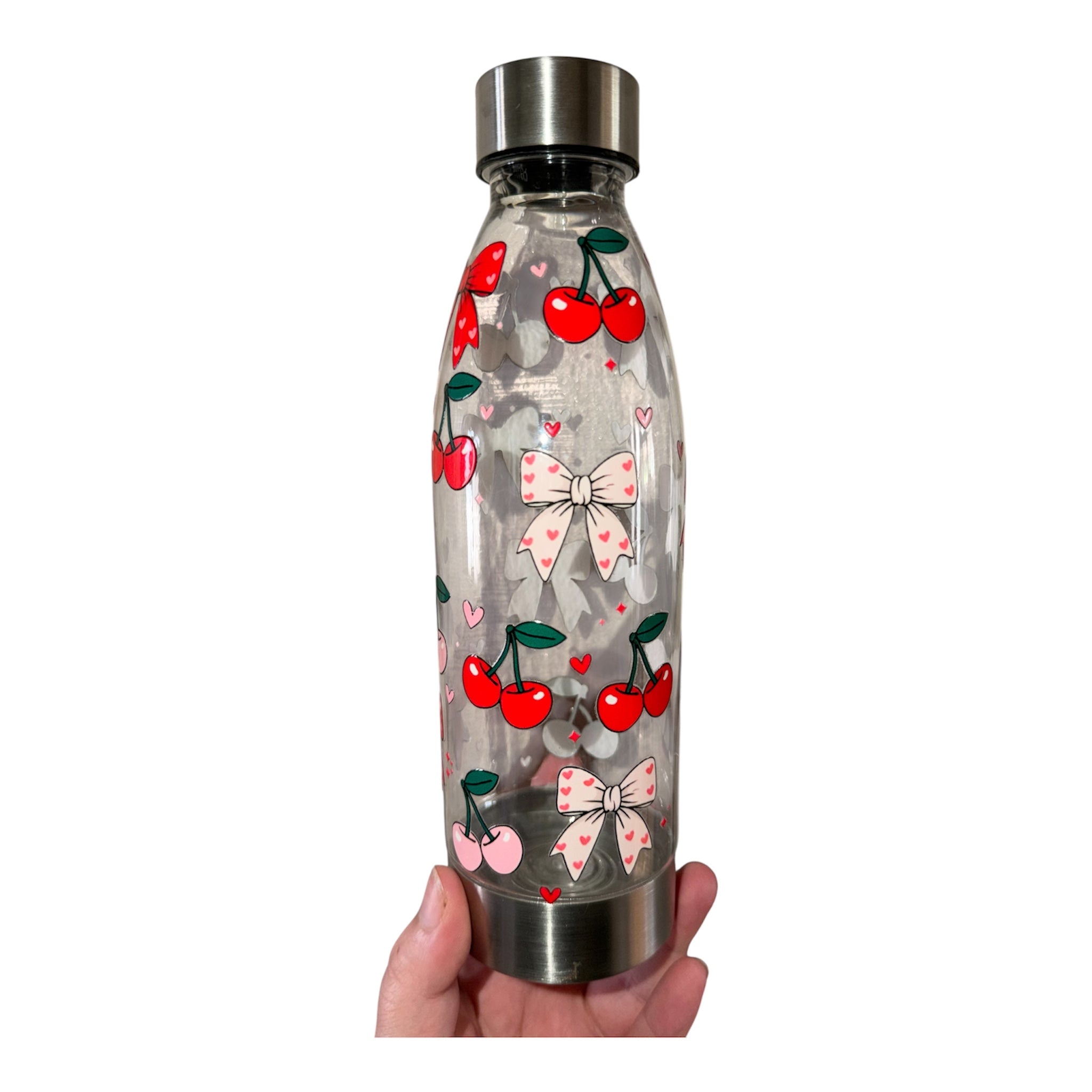 Cherry/Bow Bottle