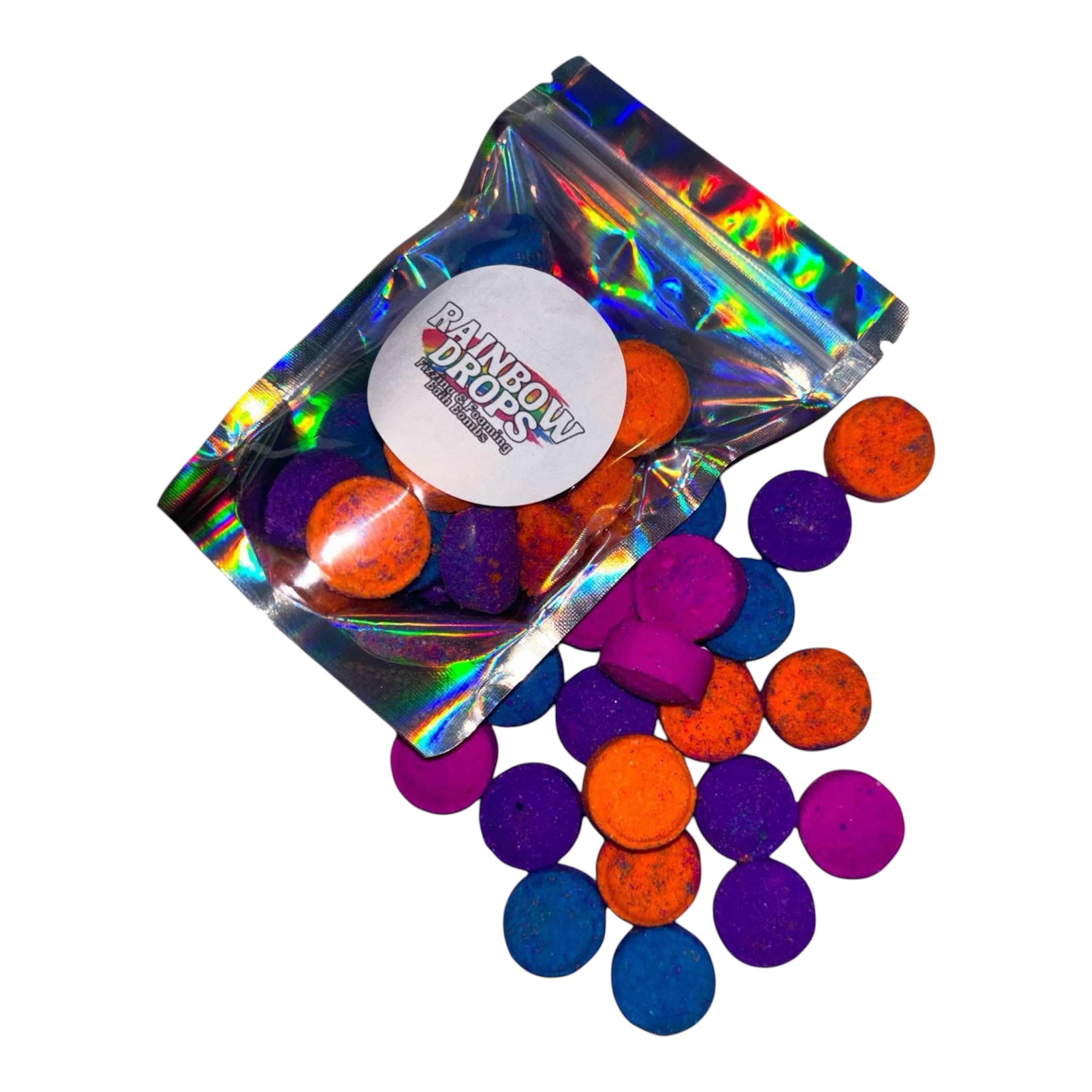 Rainbow Drops Mini Bath Bombs